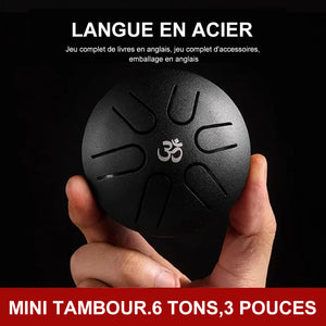 Mini tambour à micro-langue
