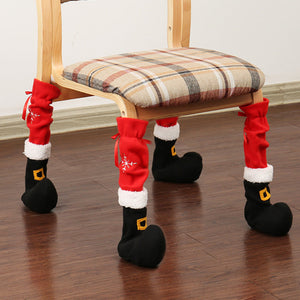 Couvre-pieds de chaise de Noël