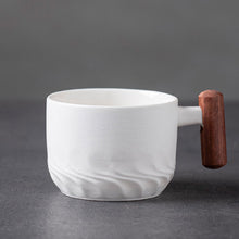 Charger l&#39;image dans la galerie, Tasse à café rétro en céramique faite à la main
