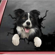 Charger l&#39;image dans la galerie, Autocollant chien créatif pour fenêtre de voiture