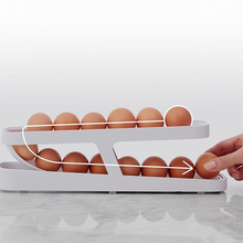 Charger l&#39;image dans la galerie, 🥚Boîte de rangement automatique pour porte-œufs à défilement
