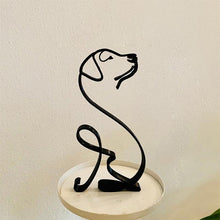 Charger l&#39;image dans la galerie, Chien Art Minimaliste Sculpture
