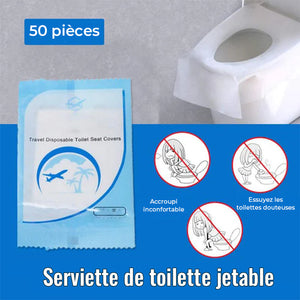 Serviette de toilette jetable (50 PCS)