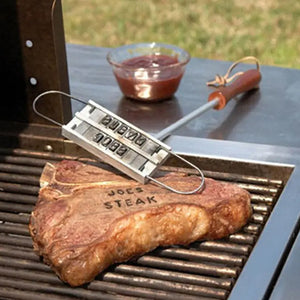 Fer à marquer pour viande BBQ