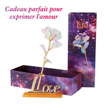 Charger l&#39;image dans la galerie, Parfait Cadeau-Rose Coloré En Galaxie Avec Amour