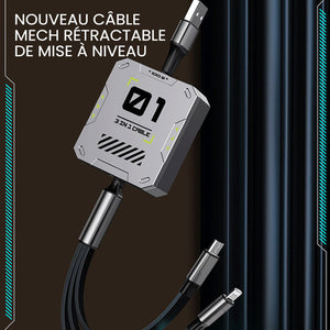 Câble de charge 3-EN-1