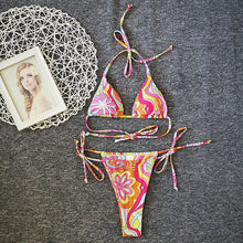 Charger l&#39;image dans la galerie, Nouveau bikini de plage sexy à imprimé floral