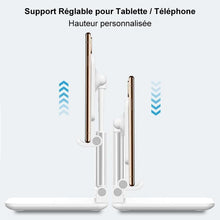 Charger l&#39;image dans la galerie, Support de Tablette/Téléphone Portable Réglable Ergonomique Pliable