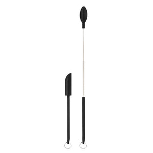 Mini spatule télescopique en silicone