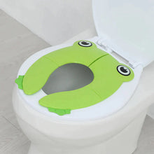Charger l&#39;image dans la galerie, Siège de toilette en forme de grenouille pour bébé