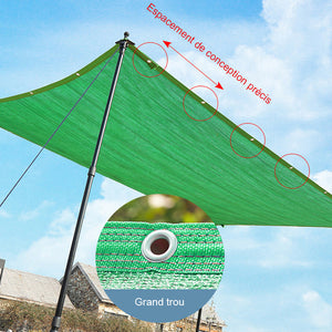 Filet de protection solaire extérieur haute densité