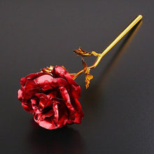 Charger l&#39;image dans la galerie, Rose éternelle - Dorée à l&#39;or 24 carats