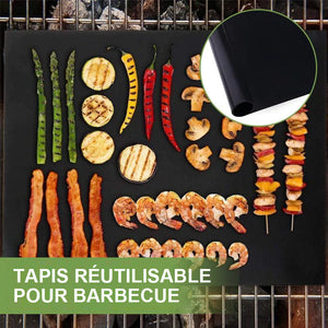 Tapis De Barbecue Avec Boîte De Coupe